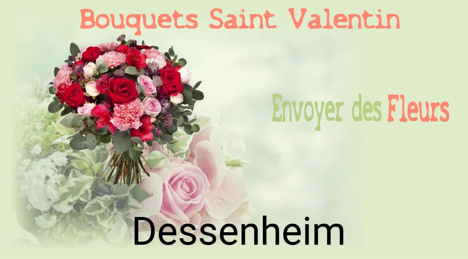 Roses de Saint-Valentin livrées à Dessenheim